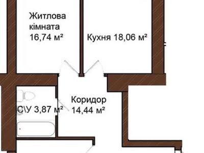 квартира за адресою Чернігів, Льотна вул. (Червоногвардійська), 37