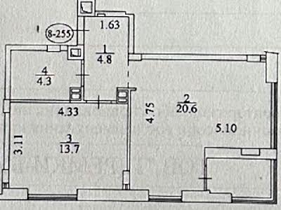 квартира за адресою Тадея Рильського бульв., 4