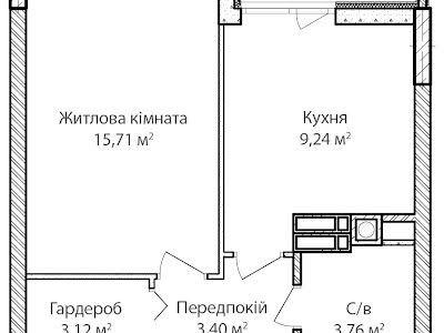 квартира за адресою Ольги Кобилянської, 1в/8