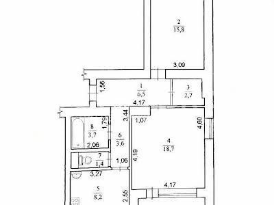 квартира за адресою Лобановського вул., 26к3