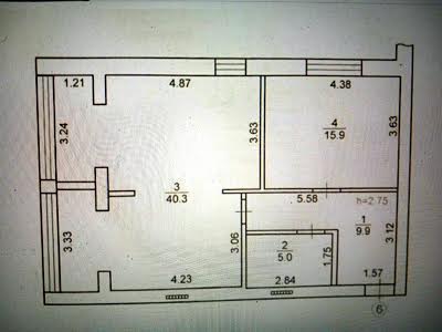 квартира по адресу Михайловського, 72 Г