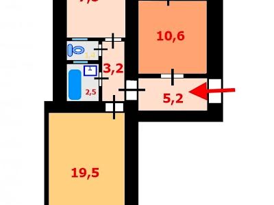 квартира по адресу Круглоуниверситетская ул., 13