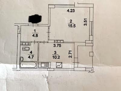 квартира за адресою Регенераторна вул., 4к5