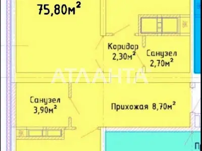 квартира за адресою Одеса, Люстдорфська дор., 90