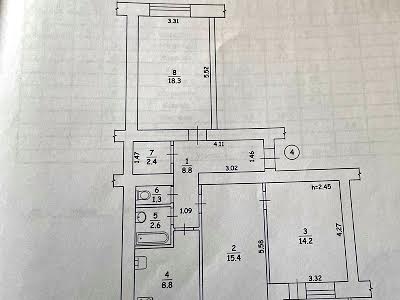 квартира по адресу Оболонская ул., 23