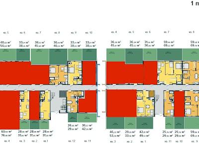 квартира по адресу Поліська ул., 2б