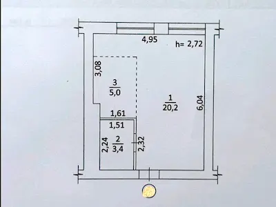 квартира за адресою Кам'янська вул. (Дніпродзержинська), 123