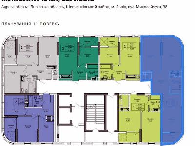 квартира по адресу Миколайчука ул., 38