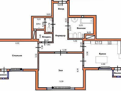 квартира по адресу Лобановского просп. (Краснозвездный), 6г