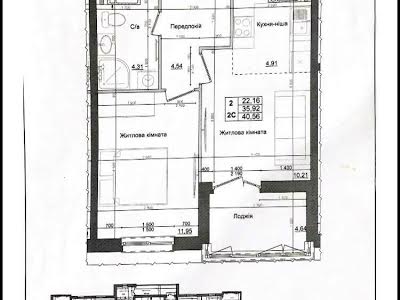 квартира по адресу пгт. Коцюбинское, Доковская ул., 10к13