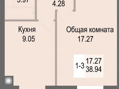 квартира за адресою Героїв Небесної Сотні просп., 26/14