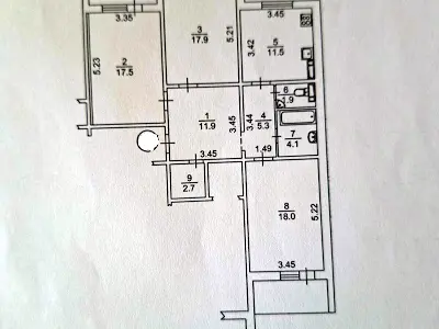 квартира по адресу Здолбуновская ул., 13