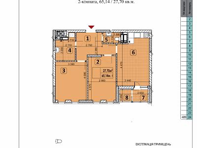 квартира по адресу Глеба Бабича ул. (Канальная), 8-Б