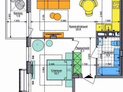 квартира за адресою Братів Шеметів вул., 10/8