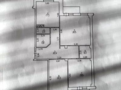 квартира по адресу Одесса, Жаботинского ул. (Пролетарская улица), 56а