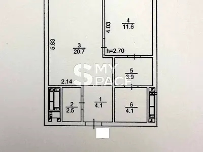 квартира за адресою Голосіївський просп. (40-річчя Жовтня), 76