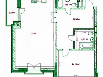 квартира по адресу Златоустовская ул., 30