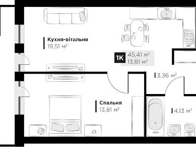 квартира по адресу Галицкая ул., 3е