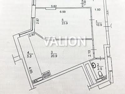 квартира за адресою Київ, Центральна вул., 21а