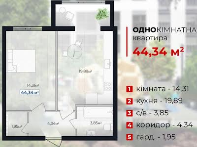 квартира по адресу Мазепы Гетьмана ул., 155