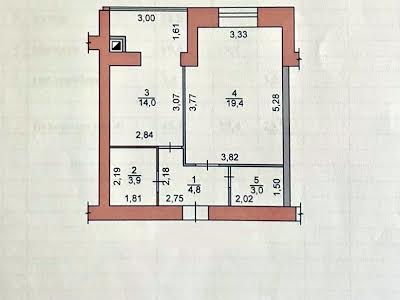 квартира за адресою Домбровського вул., 3