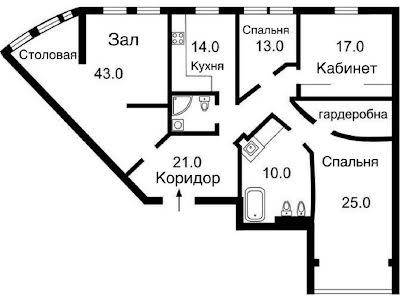 квартира за адресою Щекавицька вул., 30/39