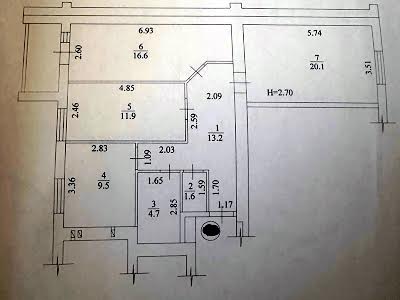 квартира за адресою Харків, Миру вул., 49