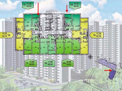 квартира по адресу Електротехнічна, 43