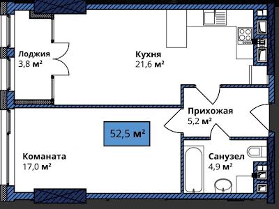 квартира за адресою Берестейський просп. (Перемоги), 11Б