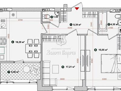 квартира по адресу Киев, Днепроводская ул., 1