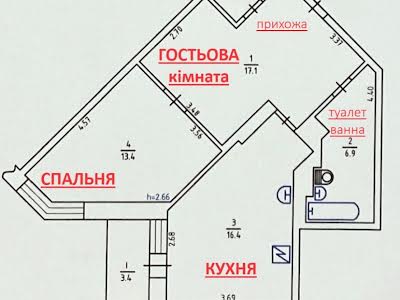квартира по адресу Перемышльская ул. (Краснопольская), 2Г