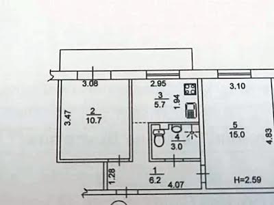квартира по адресу Зодчих ул., 40