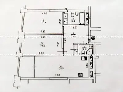 квартира по адресу Заречная ул., 4