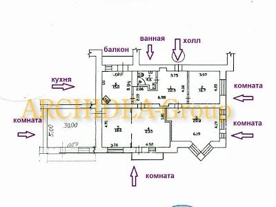 квартира по адресу Киев, Институтская ул., 16