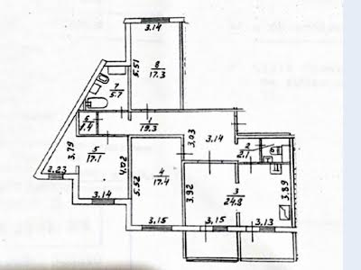 квартира по адресу Харьковское шоссе, 56