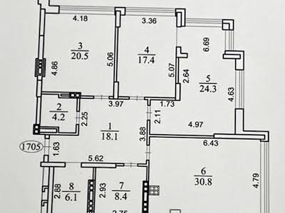 квартира по адресу Киев, Трускавецкая ул., 4б