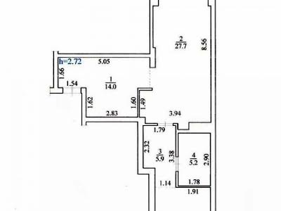 квартира за адресою Київ, Зарічна вул., 6к1