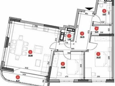 квартира по адресу Днепровская набережная ул., 17В