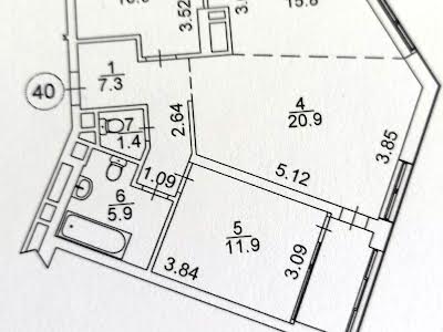 квартира за адресою Митрополита Василя Липківського вул. (Урицького), 16-Б