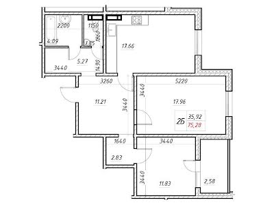 квартира за адресою Електротехнічна, 43