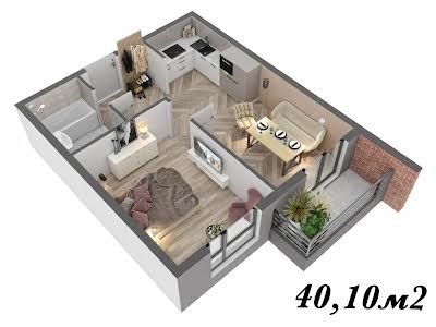 квартира по адресу Тлехаса ул., 7