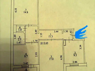 квартира по адресу Правды просп. (Правды), 33