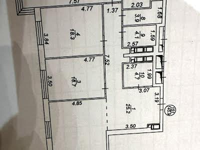 квартира за адресою Василя Тютюнника вул. (Барбюса Анрі), 39Б