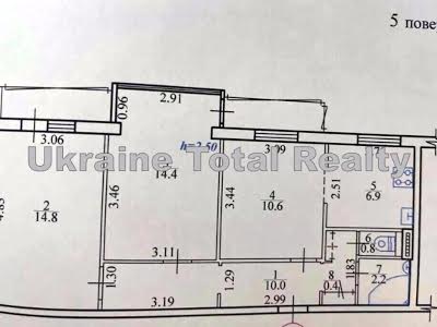 квартира по адресу Дениса Антіпова ул. (Славгородская), 3/5