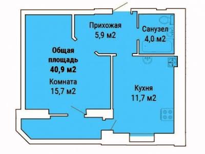 квартира по адресу с. Петропавловская борщаговка, Черкасская ул., 16