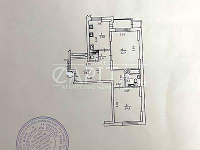 квартира за адресою Григоренка Петра просп., 22/20