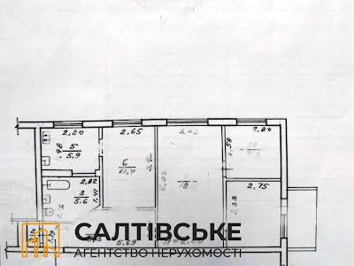 квартира за адресою Харків, Тракторостроителей, 107-Б