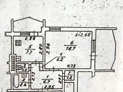 квартира за адресою Одеса, Семена Палія вул. (дорога Дніпропетровська), 66