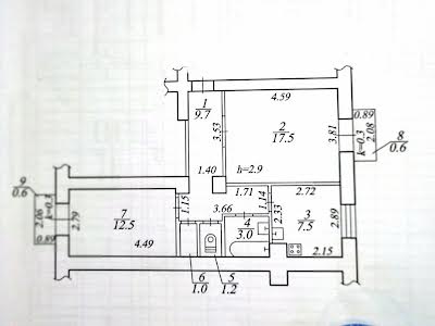 квартира за адресою Олеся Гончара вул., 8