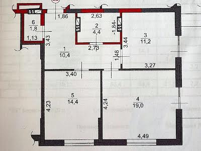 квартира по адресу Гродненская ул., 14